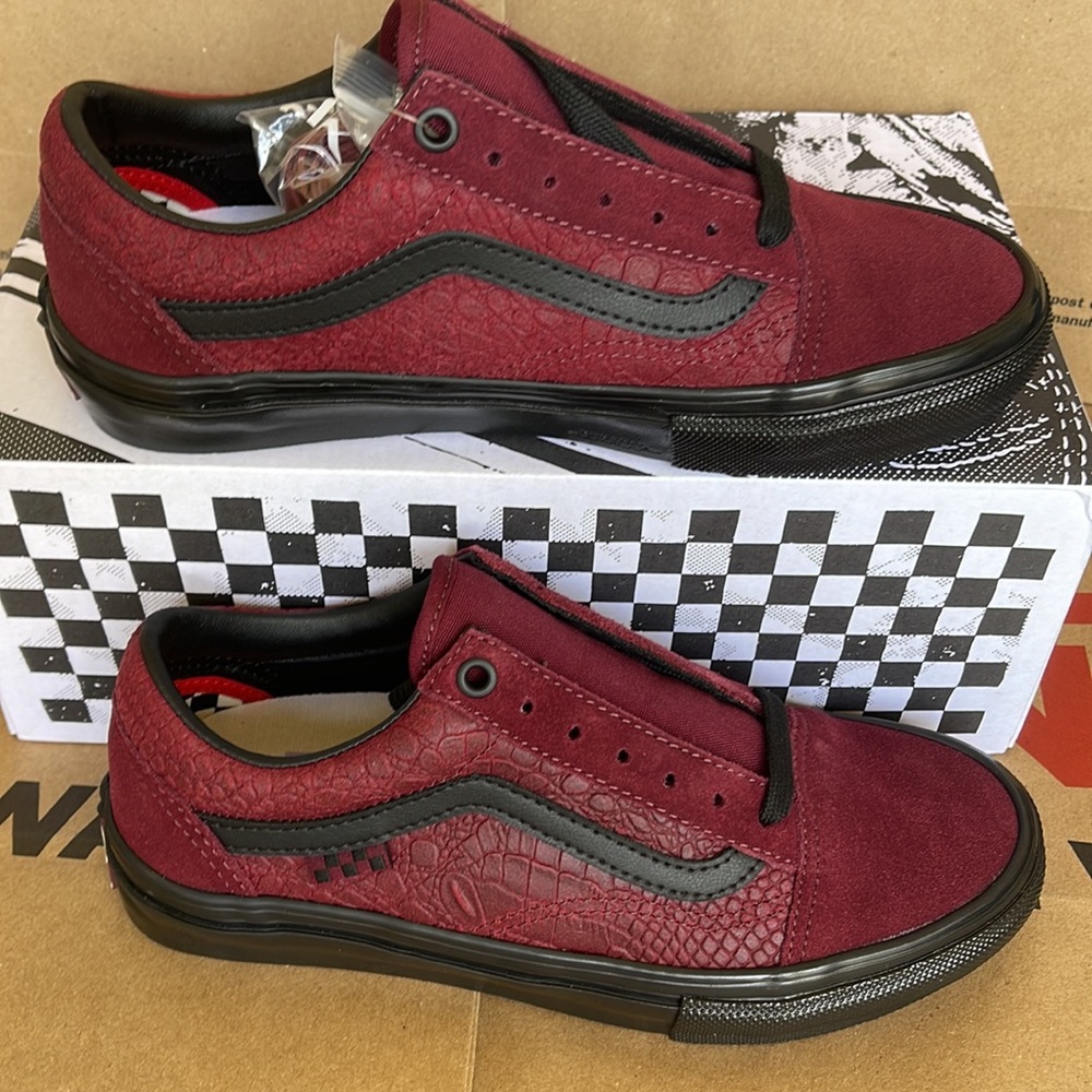 Vans Skate Old Skool Breanna Geering Port Royal /Black WMNS - Picture 2 of 16